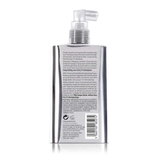 COLOR WOW Dream Coat Anti-Humidity Treatment Spray – Anti-Frizz Hair Smoothing Spray with Built-In Heat Protectant, Award-Winning Leave in Treatment for Glassy Smooth, Shiny Styles up to 3-4 Washes