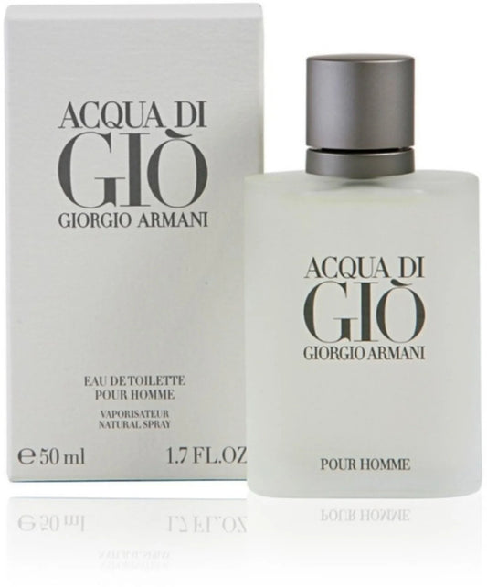 ($70 Value) Acqua Di Gio Eau De Toilette Spray, Cologne for Men, 1.7 Oz