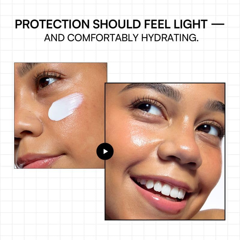 Birch Juice Moisturizing UV LOCK SPF 45, 1.69 Fl Oz, Hydrating Lotion-Like Lightweight Glow Sunscreen for Sensitive Skin, No White Cast, Fragrance-Free, Protector Solar, Korean Sunscreen