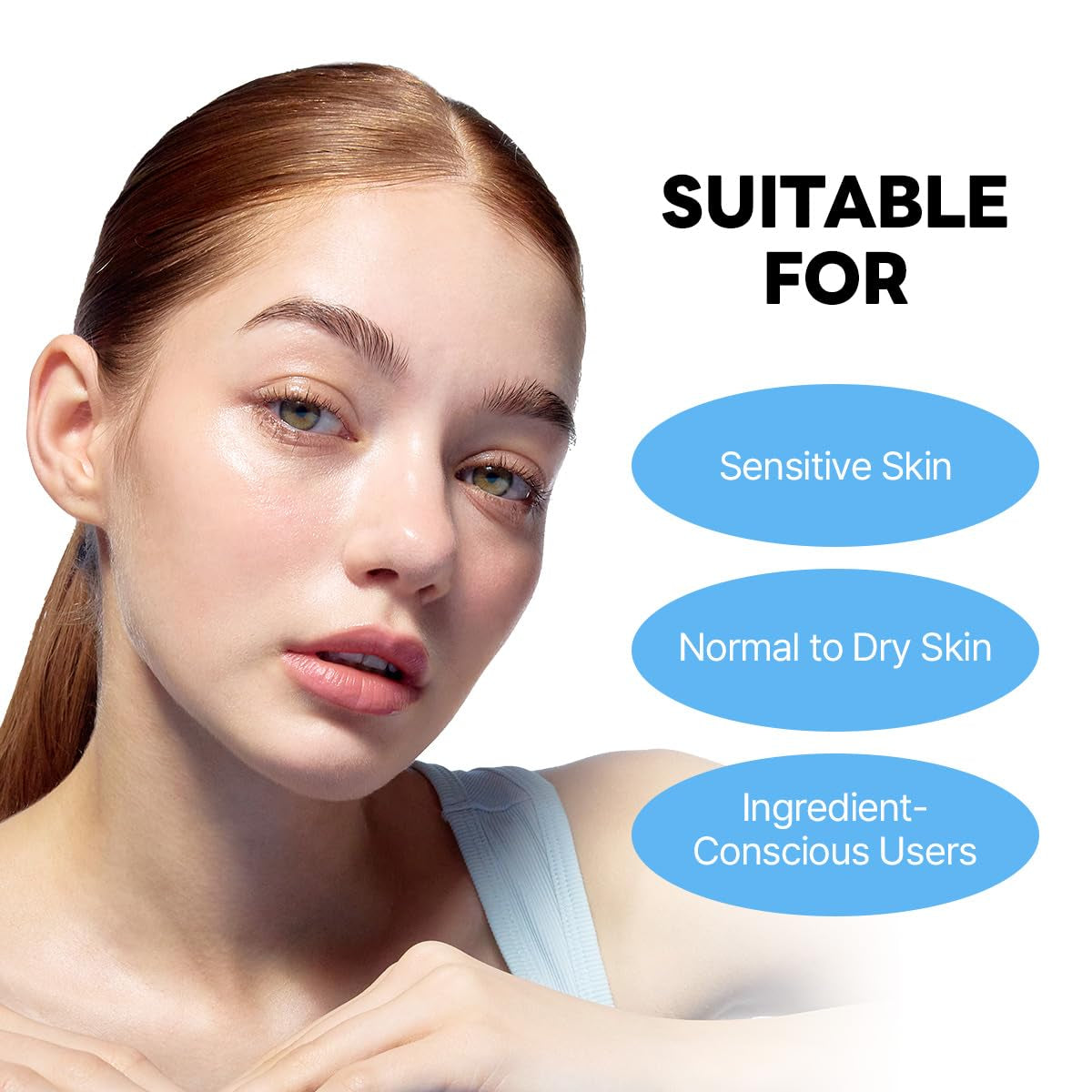 1025 Dokdo Cream 2.71 Fl Oz, 48-Hour Deep Hydrating Face Moisturizer for Acne-Prone, Redness and Sensitive Skin with Ceramide, Skin Barrier Repair Face Cream, No Fragrance, Korean Skin Care