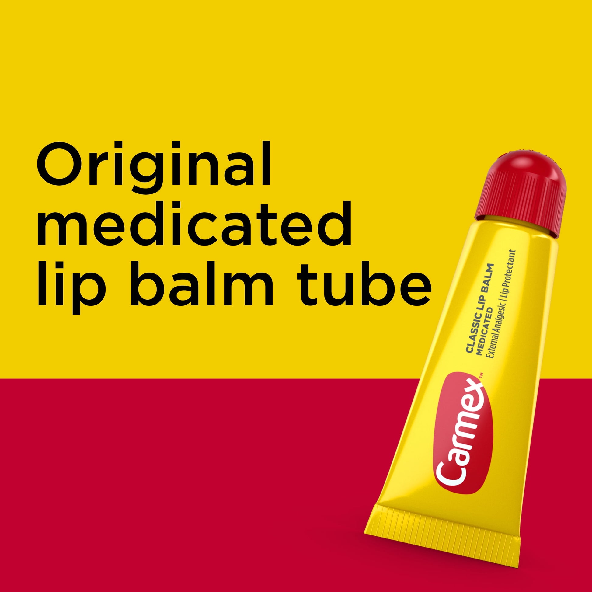Classic Medicated Lip Balm Tube, Lip Moisturizer, 1 Count