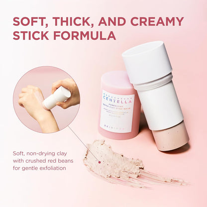 Poremizing Quick Clay Stick Mask, Face Mask Skincare for Pore Minimizing, Facial Clay Mask with Centella, Pore Minimizer for Sebum Control, Pink Mud Mask, Korean Skin Care, 0.95 Oz / 27G