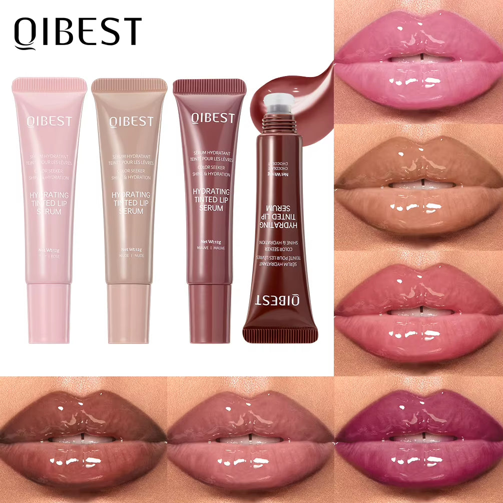 Crystal Lip Balm Moisturizing Lip Gloss Oil Jelly Lipgloss Long Lasting Liquid Lipstick Hydrating Tinted Lip Serum Makeup