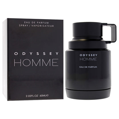 Odyssey - Homme Black by Armaf for Men - 2.02 Oz EDP Spray