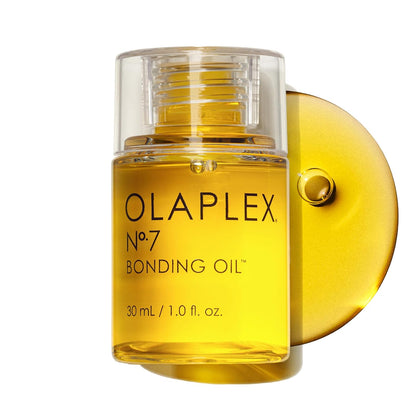 N°.7 Bonding Oil: High Shine | Heat Protectant, Visibly Smooths & Softens Hair, Added Color Vibrancy, up to 72 Hour Frizz Control | for Coily, Curly, Straight, and Wavy