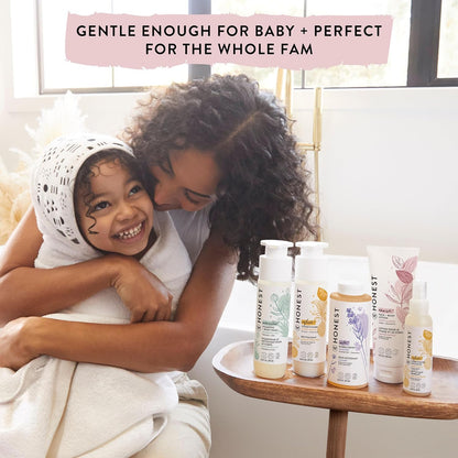 Silicone-Free Conditioner, Gentle Tear-Free, Hypoallergenic, Baby Hair Care with Naturally Derived Ingredients, Citrus Vanilla Refresh, 10 Fl Oz