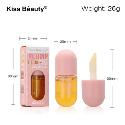 Lasting Volumising Lip Plumper Serum Instant Lips Elasticity Plumping Gloss Oils Long-Lasting Moisturising Makeup Sexy Lip Care