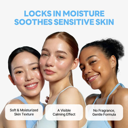 1025 Dokdo Cream 2.71 Fl Oz, 48-Hour Deep Hydrating Face Moisturizer for Acne-Prone, Redness and Sensitive Skin with Ceramide, Skin Barrier Repair Face Cream, No Fragrance, Korean Skin Care