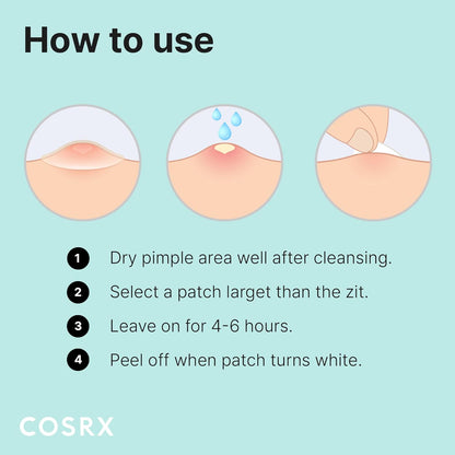 Acne Pimple Patch Absorbing Hydrocolloid Original 3 Size Patches for Blemishes and Zits Cover, Spot Stickers for Face and Body, Not Tested on Animals (240)