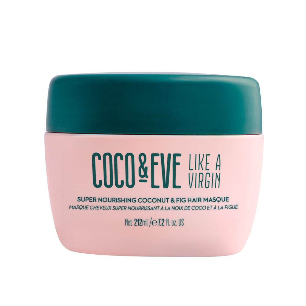 like a Virgin Hair Masque - Coconut & Fig Hair Mask for Dry Damaged Hair with Shea Butter & Argan Oil for Hair Repair & Hydration | Deep Conditioning Mask Hair Treatment (212 Ml)