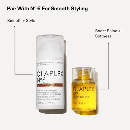 N°.7 Bonding Oil: High Shine | Heat Protectant, Visibly Smooths & Softens Hair, Added Color Vibrancy, up to 72 Hour Frizz Control | for Coily, Curly, Straight, and Wavy