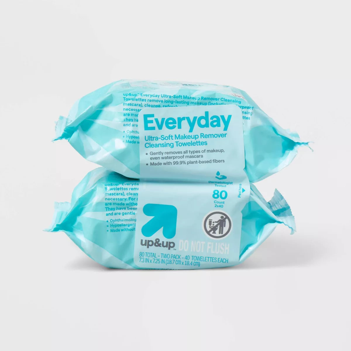 Everyday Ultra-Soft Makeup Remover Cleansing Towelettes - Scented - Up&Up
