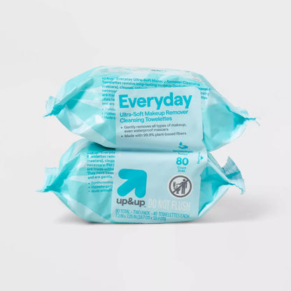Everyday Ultra-Soft Makeup Remover Cleansing Towelettes - Scented - Up&Up