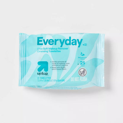 Everyday Ultra-Soft Makeup Remover Cleansing Towelettes - Scented - Up&Up