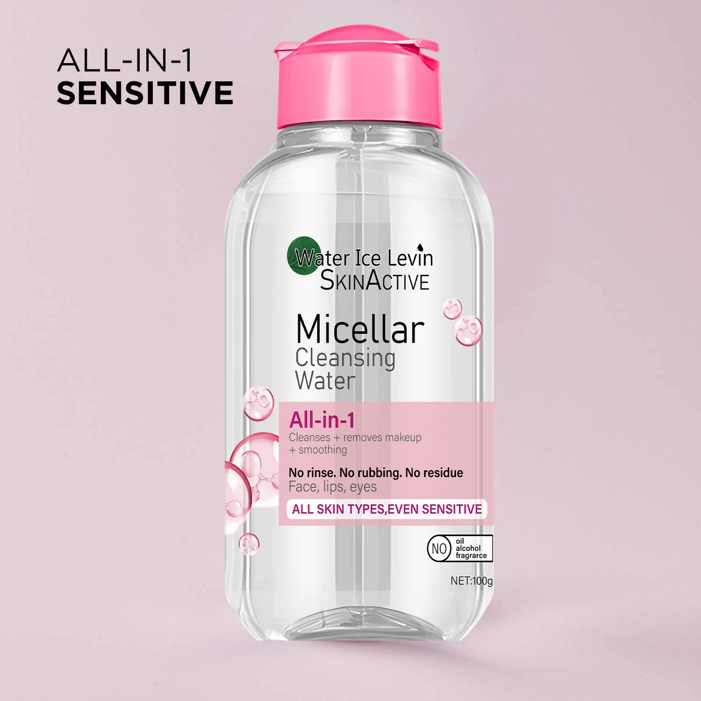 Winter Hydrating Micellar Water | All-In-1 Cleanser to Remove Makeup & Smooth Skin | No Rinse, for All Skin Types