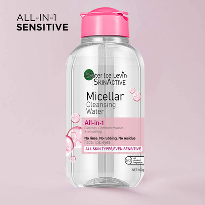 Winter Hydrating Micellar Water | All-In-1 Cleanser to Remove Makeup & Smooth Skin | No Rinse, for All Skin Types