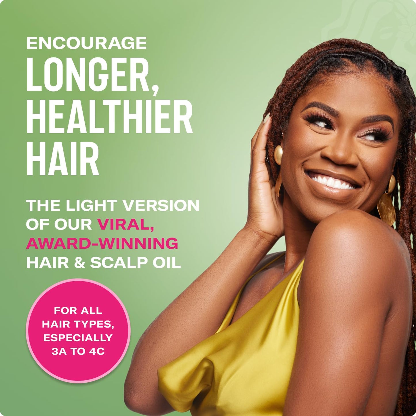 Rosemary & Mint Light Hair Oil, Split Ends & Dry Scalp Treatment - Infused with Biotin & Essential Oils for Strengthening, Soothing, Moisturizing & Encouraging Longer Hair (2 Oz)