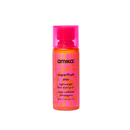 Superfruit Star Lightweight Hair Styling + Heat Defense Oil | Heat Protection, Strengthen + Reduce Breakage, Smooth Frizz, Add Glossy Shine | for All Hair Types