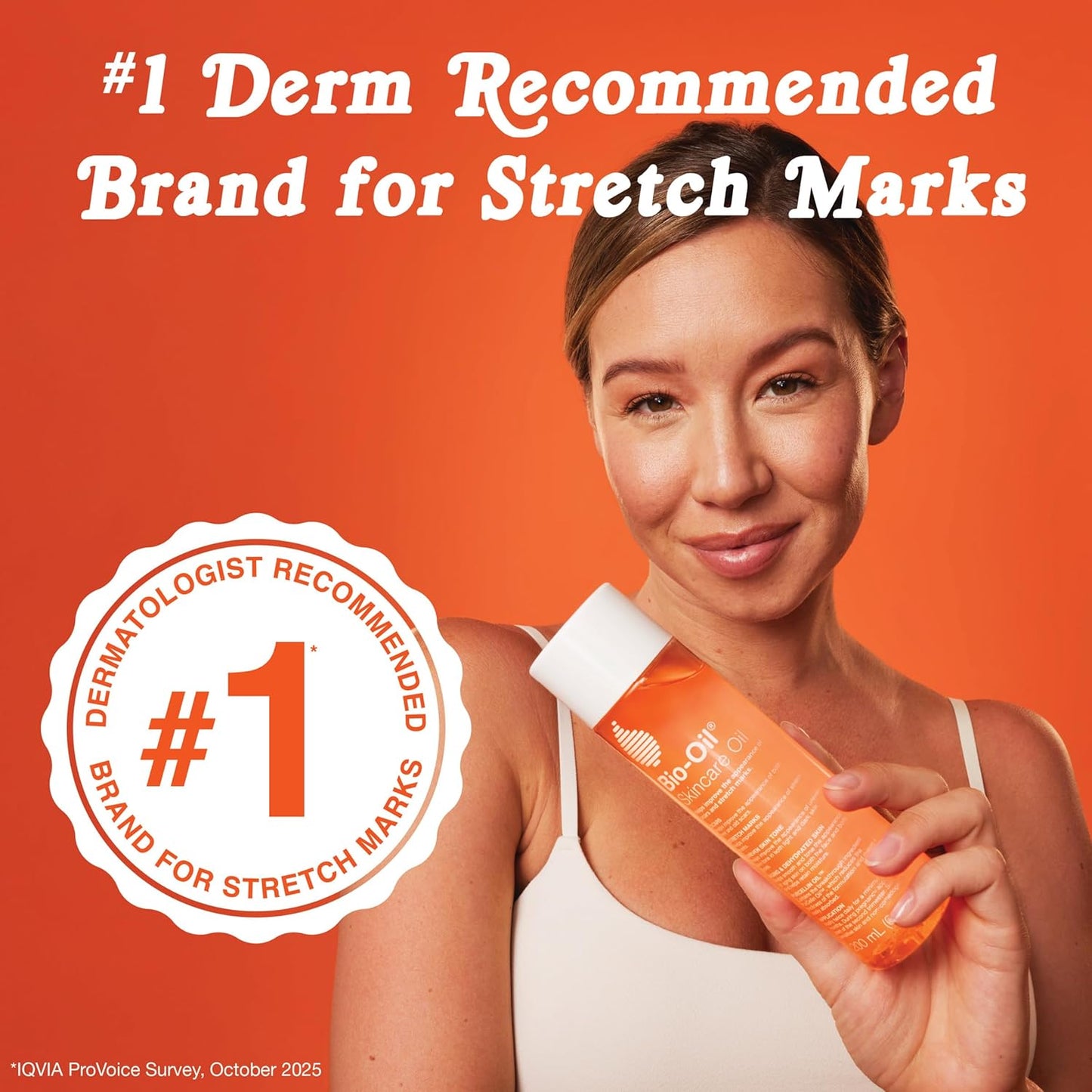 Skincare Body Oil Serum for Scars and Stretch Marks, Face and Body Moisturizer with Vitamin E & a for Sensitive Dry Skin, Dermatologist Recommended, Non-Comedogenic, 4.2 Oz