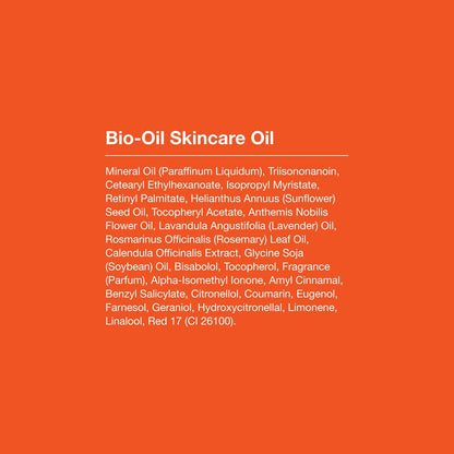 Skincare Body Oil Serum for Scars and Stretch Marks, Face and Body Moisturizer with Vitamin E & a for Sensitive Dry Skin, Dermatologist Recommended, Non-Comedogenic, 4.2 Oz