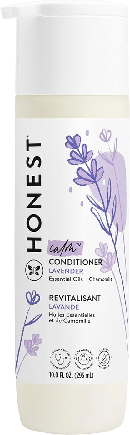 Silicone-Free Conditioner, Gentle Tear-Free, Hypoallergenic, Baby Hair Care with Naturally Derived Ingredients, Citrus Vanilla Refresh, 10 Fl Oz