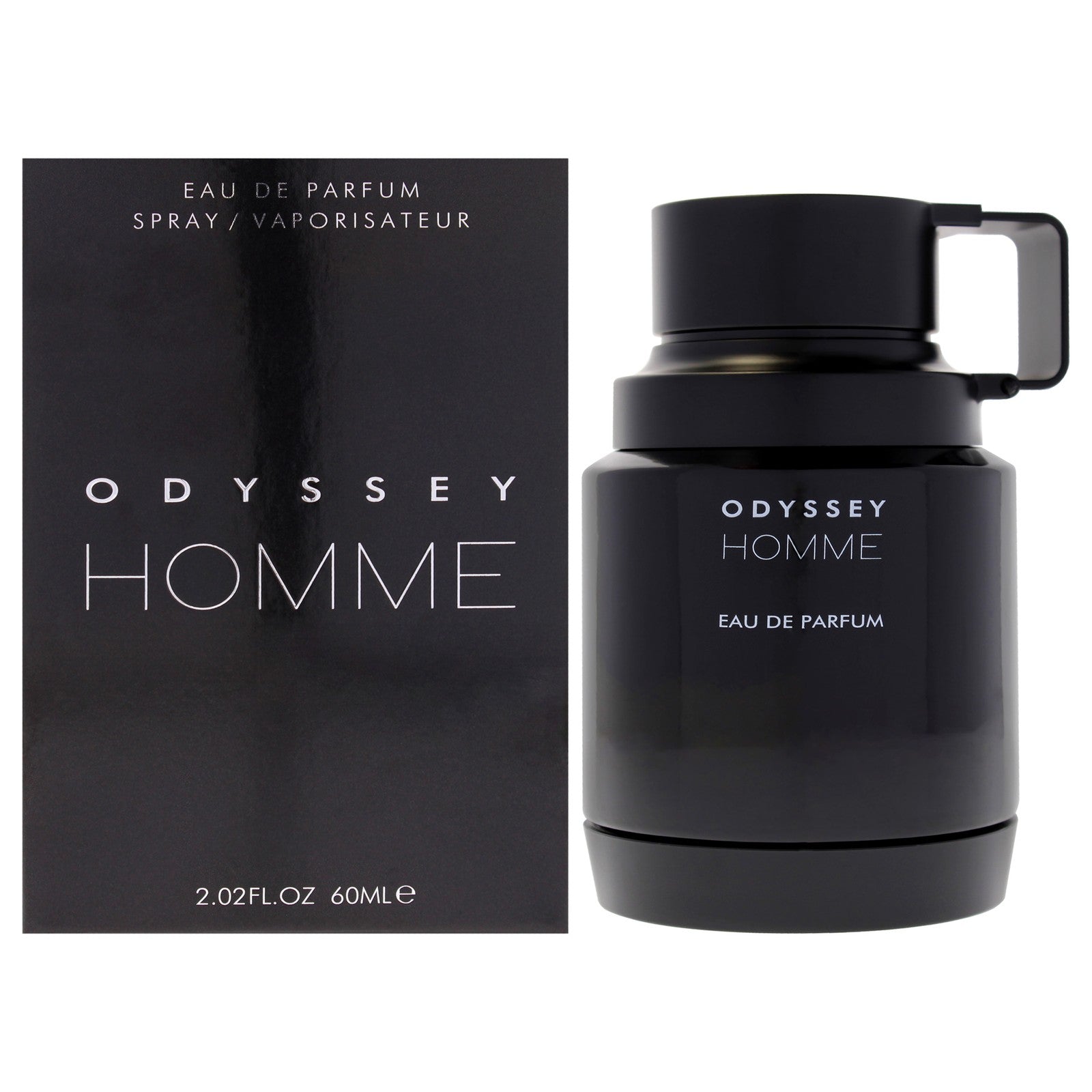 Odyssey - Homme Black by Armaf for Men - 2.02 Oz EDP Spray