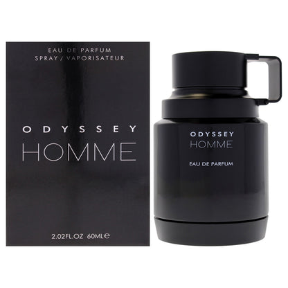 Odyssey - Homme Black by Armaf for Men - 2.02 Oz EDP Spray