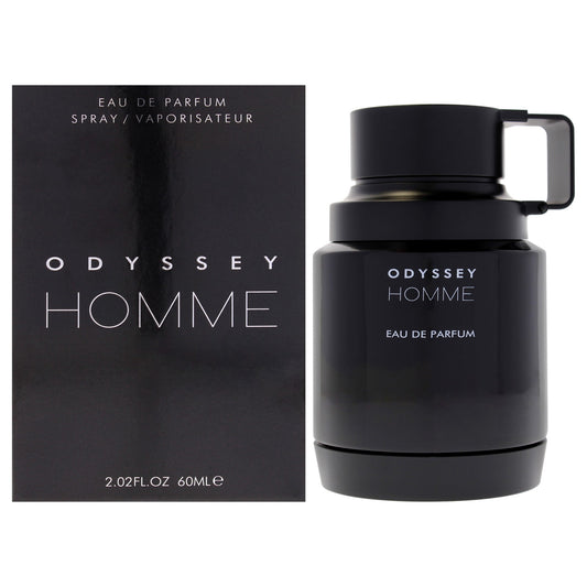 Odyssey - Homme Black by Armaf for Men - 2.02 Oz EDP Spray