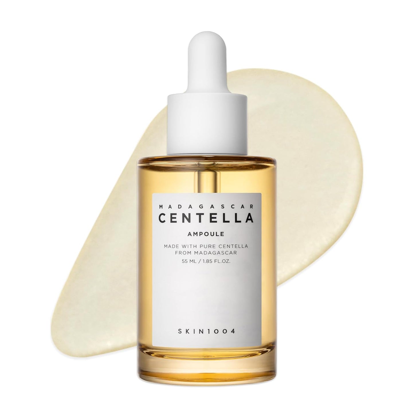 Madagascar Centella Ampoule, Korean Face Serum with Centella Asiatica for Hydrating & Moisturizing Care, Soothing Facial Serum for Skin Balance and Glow, Korean Skin Care, 3.38 Fl.Oz / 100 Ml