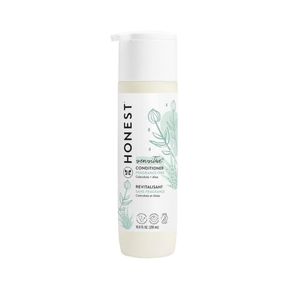 Silicone-Free Conditioner, Gentle Tear-Free, Hypoallergenic, Baby Hair Care with Naturally Derived Ingredients, Citrus Vanilla Refresh, 10 Fl Oz