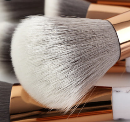 11 Sets of Marble Makeup Brush with Makeup Brush Beauty Makeup Kit 11 Makeup Brush Sets
