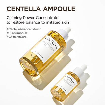 Centella Travel Kit, Korean Skin Care Set with Toner, Moisturiser, Serum, Cleansing Oil & Cleanser, Travel Size Set with Madagascar Centella, Sensitive Skin, Perfect for Travel Beauty & Gifts