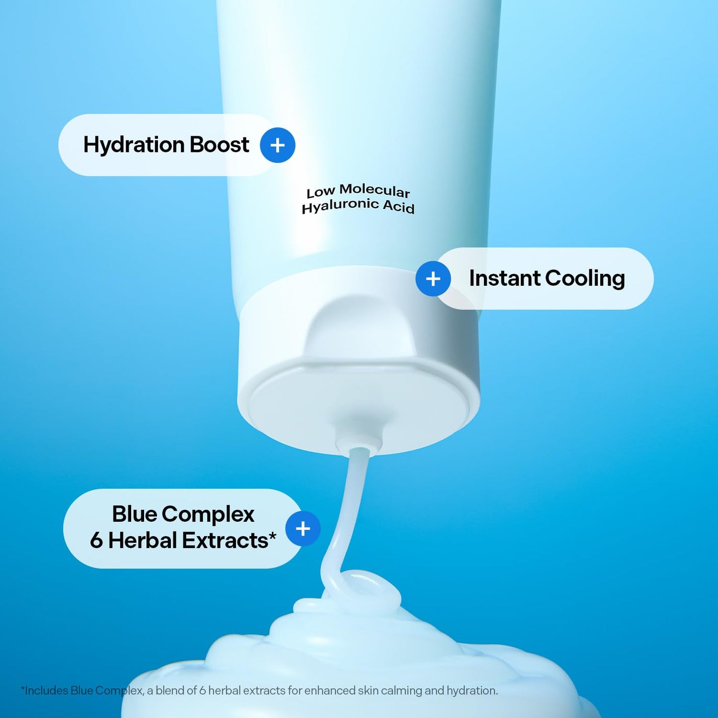 DIVE in Hyaluronic Acid Soothing Cream Tube Type 100Ml (3.38 Fl. Oz) | Revitalizing Facial Moisturizer for Sensitive and Dry Skin | Hyaluronic Acid, Panthenol, Allantoin