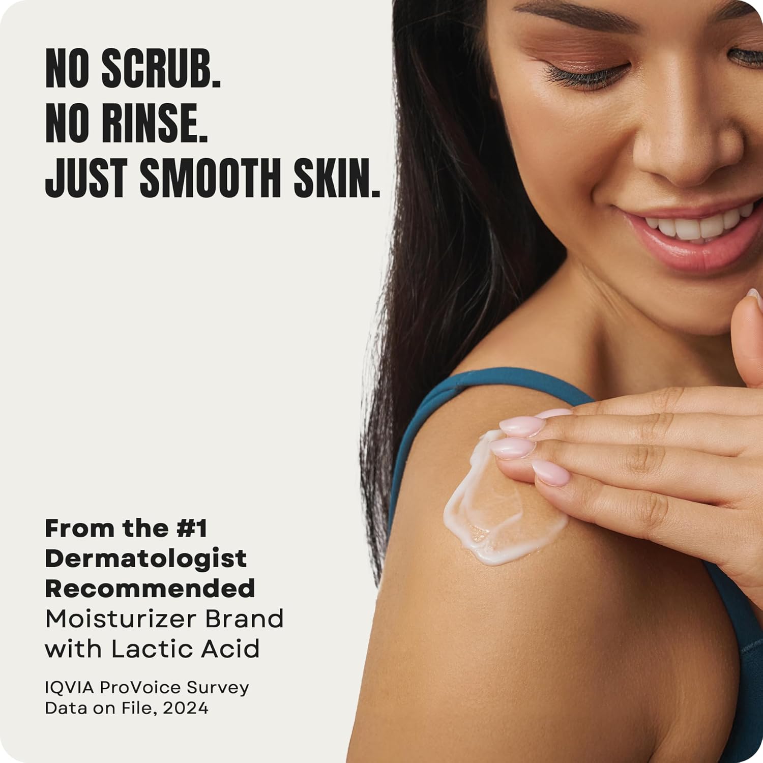 Daily Nourish Therapeutic Body Lotion for Dry Skin - No-Scrub Exfoliator and Moisturizer -  12% Lactic Acid Lotion, 7.9 Oz (Packaging May Vary)