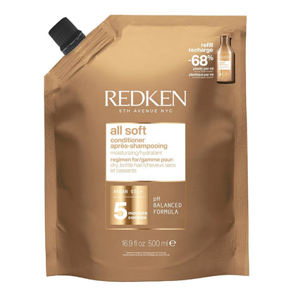 All Soft Conditioner - Moisturizes & Hydrates Dry, Brittle Hair, Softens, Smooths & Adds Hair Shine, Conditioner & Detangler
