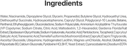 No.5 Vitamin-Niacinamide Concentrated Pad, Daily Double-Sided Facial Pads with Glutathione, PHA & LHA for a Fresh, Radiant-Looking Skin Finish 180 Ml (70 Pads)