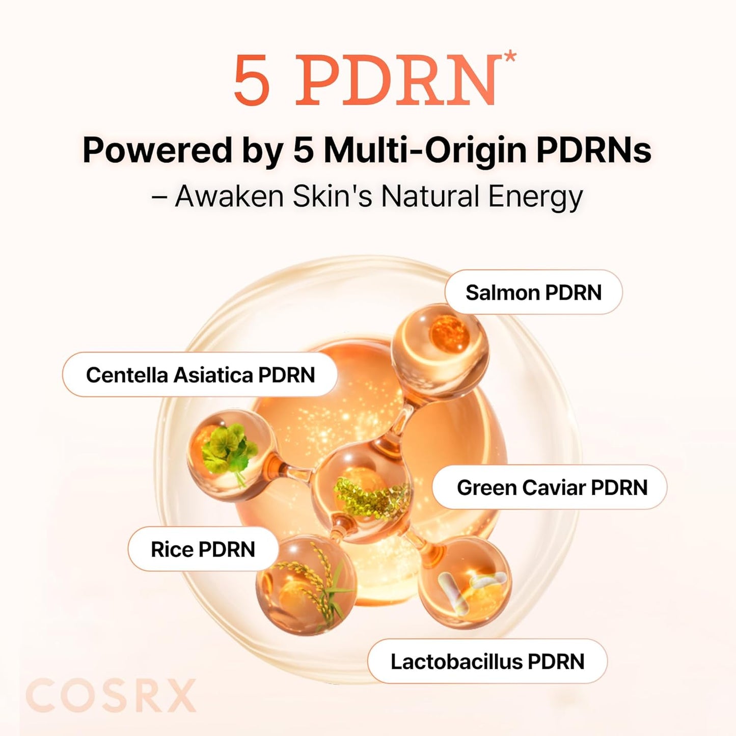 5 PDRN Hyaluronic Acid Vital Hydrating Hydrogel Mask, Overnight Hydrogel Face Mask for Glass Glow Skin & Firming with Salmon DNA, Centella PDRN, Travel Essential, Korean Skin Care (34G X 3Ea)
