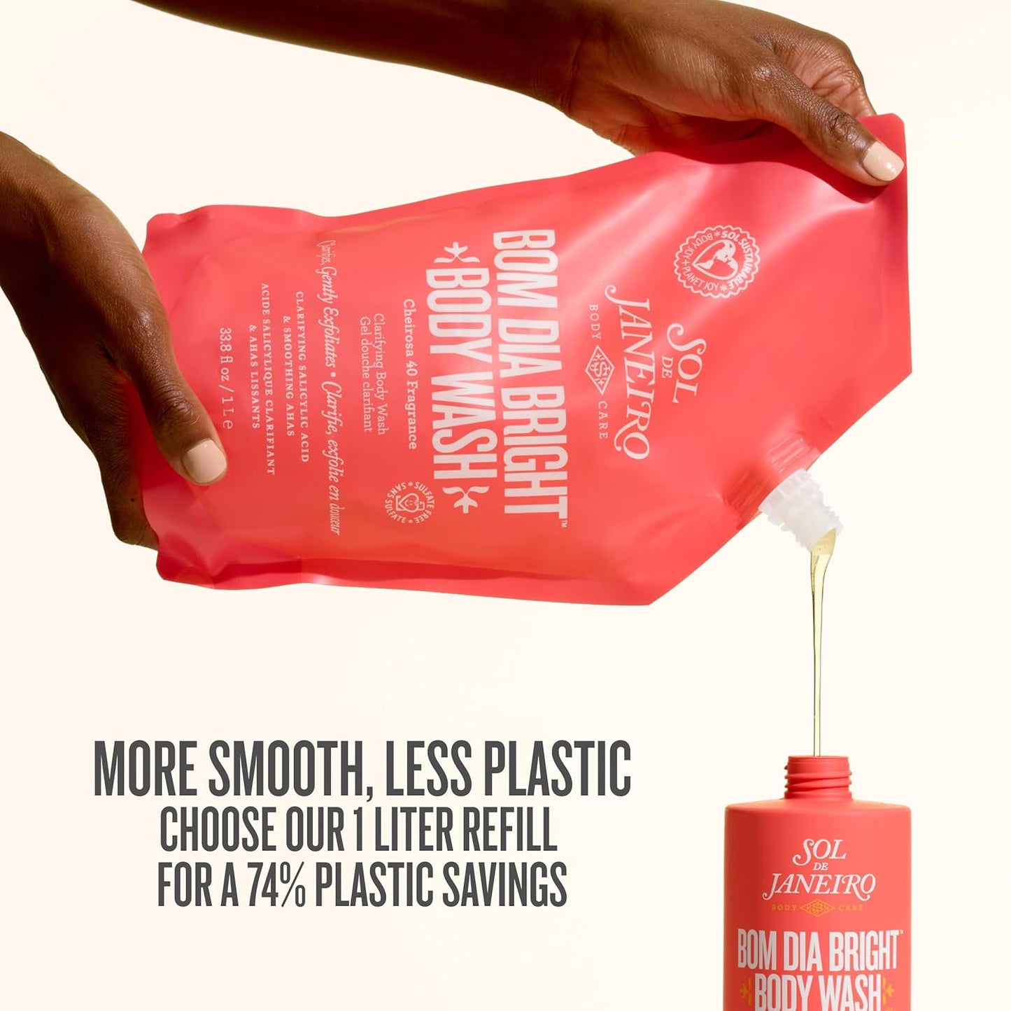 Sol De Janeiro Bom Dia Bright Clarifying AHA BHA Body Wash