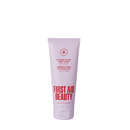 KP Bump Eraser Body Scrub with 10% AHA, Keratosis Pilaris Skin Exfoliator with Glycolic and Lactic Acids