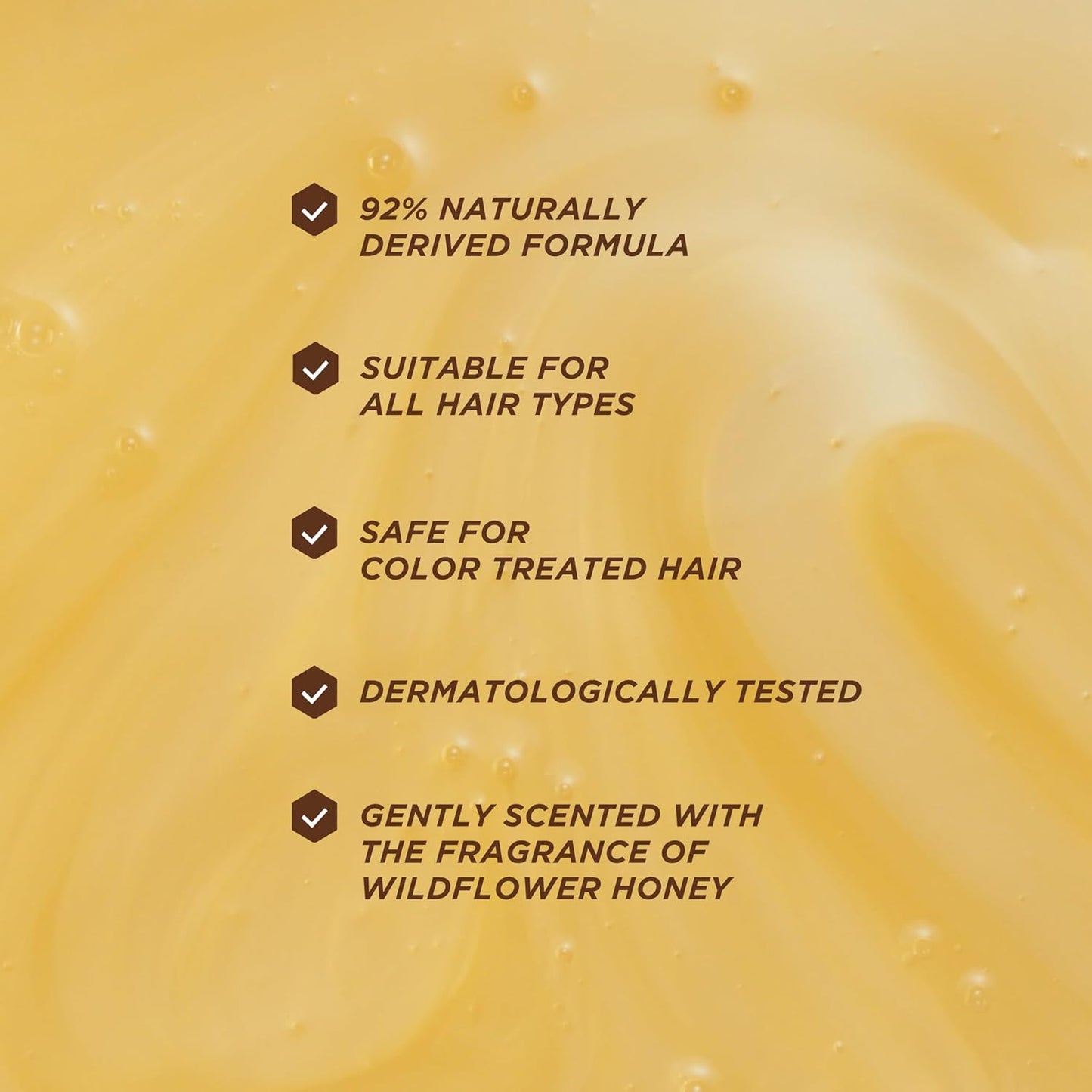Honey Gloss Hair Wash Duo - Hydrating Shampoo & Conditioner with Fermented Mirsalehi Honey, Biomimetic Ceramides & Hyaluronic Acid, Strength & Glossy Shine, for All Hair Types