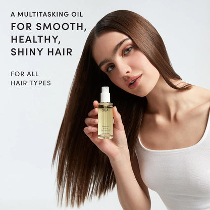 Hair Oil - Hair Heat Protectant Oil for Frizz Control - Adds Shine and Smooths Split Ends - Color Safe Formula - Paraben, Phthalate and Sulfate Free (1.5 Fl Oz)