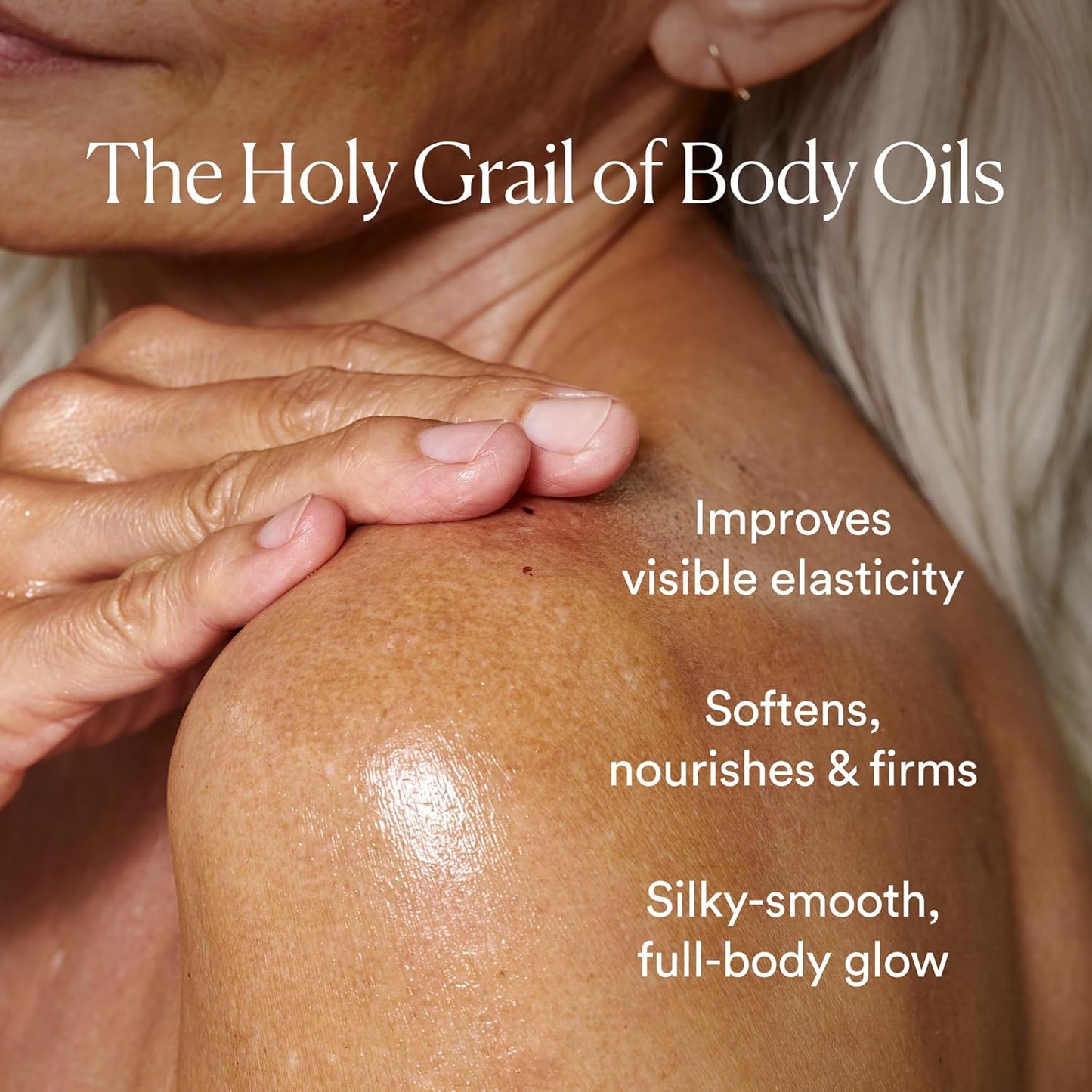 Undaria Algae Body Oil 5 Oz – Visibly Firming, Deeply Moisturizing, Instantly Improve Elasticity, Clean Lightweight Non-Greasy Hydration, Vegan & Cruelty-Free Seaweed Skincare