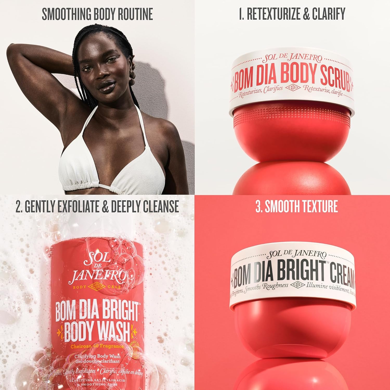 Bom Dia Bright Body Scrub 220G/7.8 Oz.