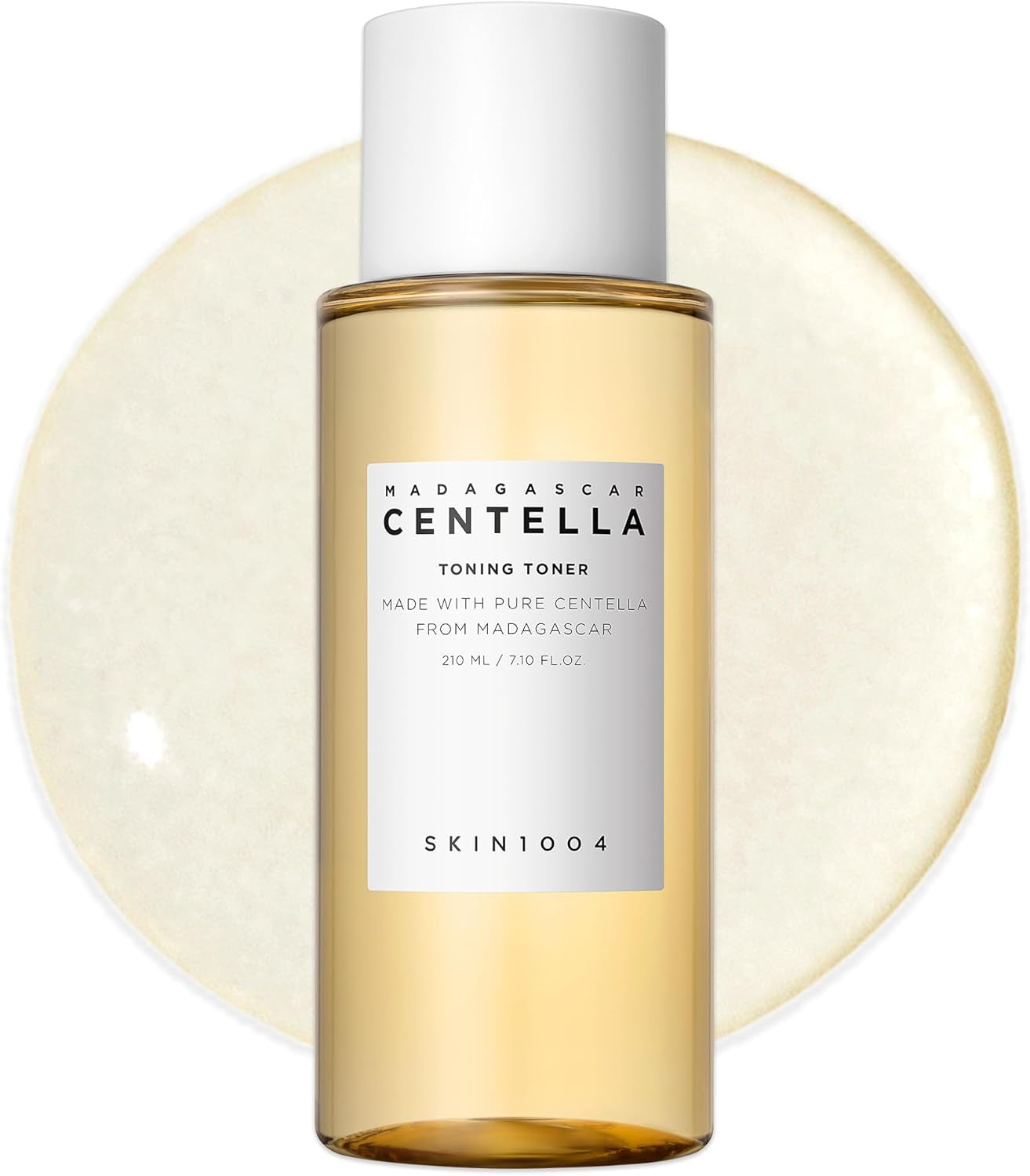 Centella Toning Toner 7.10 Fl.Oz, 210Ml, Korean Face Toner with Madagascar Centella Asiatica & Hyaluronic Acid for Hydrating, Soothing and Moisturizing, PHA Exfoliator, Korean Skin Care