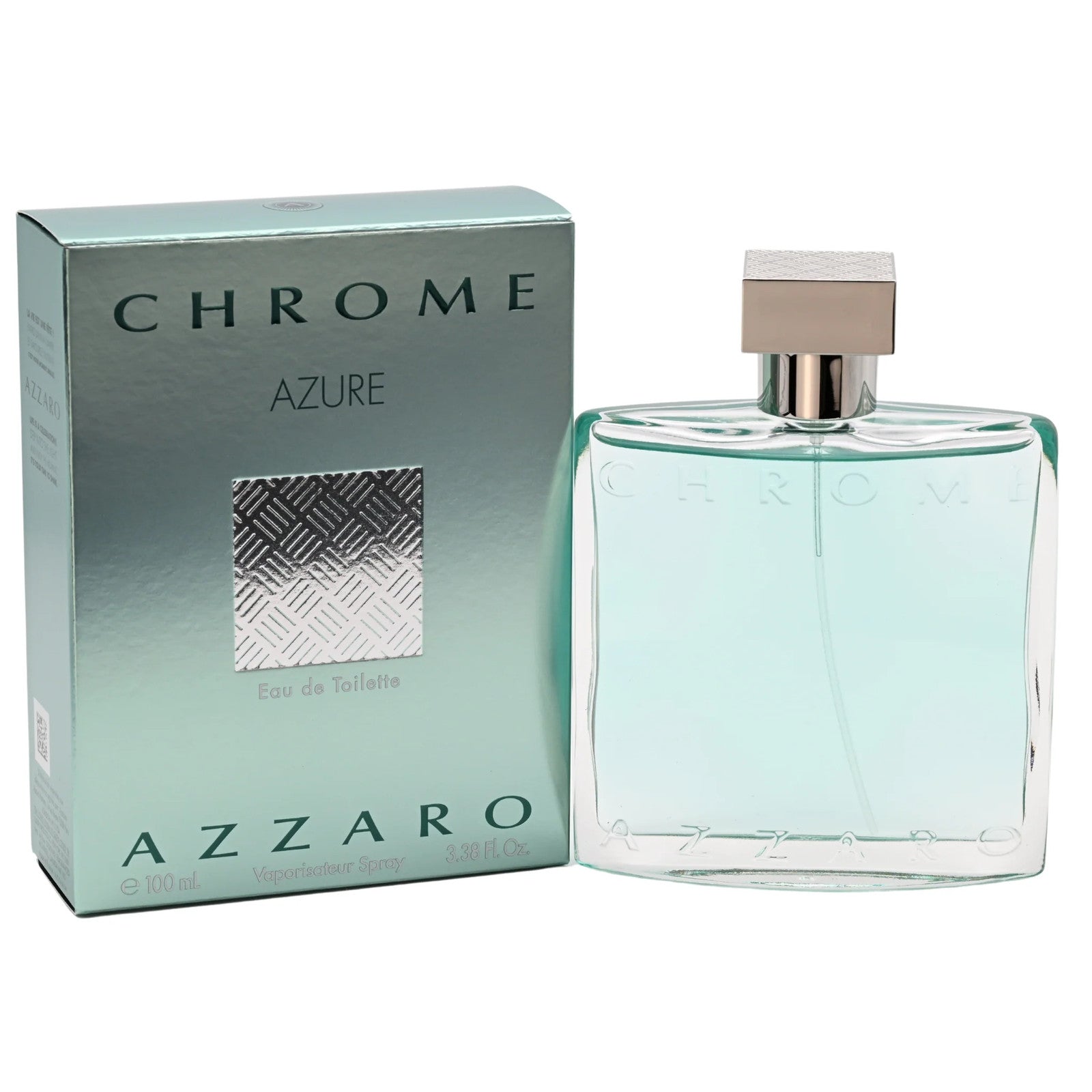 Chrome Azure by Loris Azzaro Cologne for Men EDT 3.38 Oz 3.4 / 3.3 New in Box