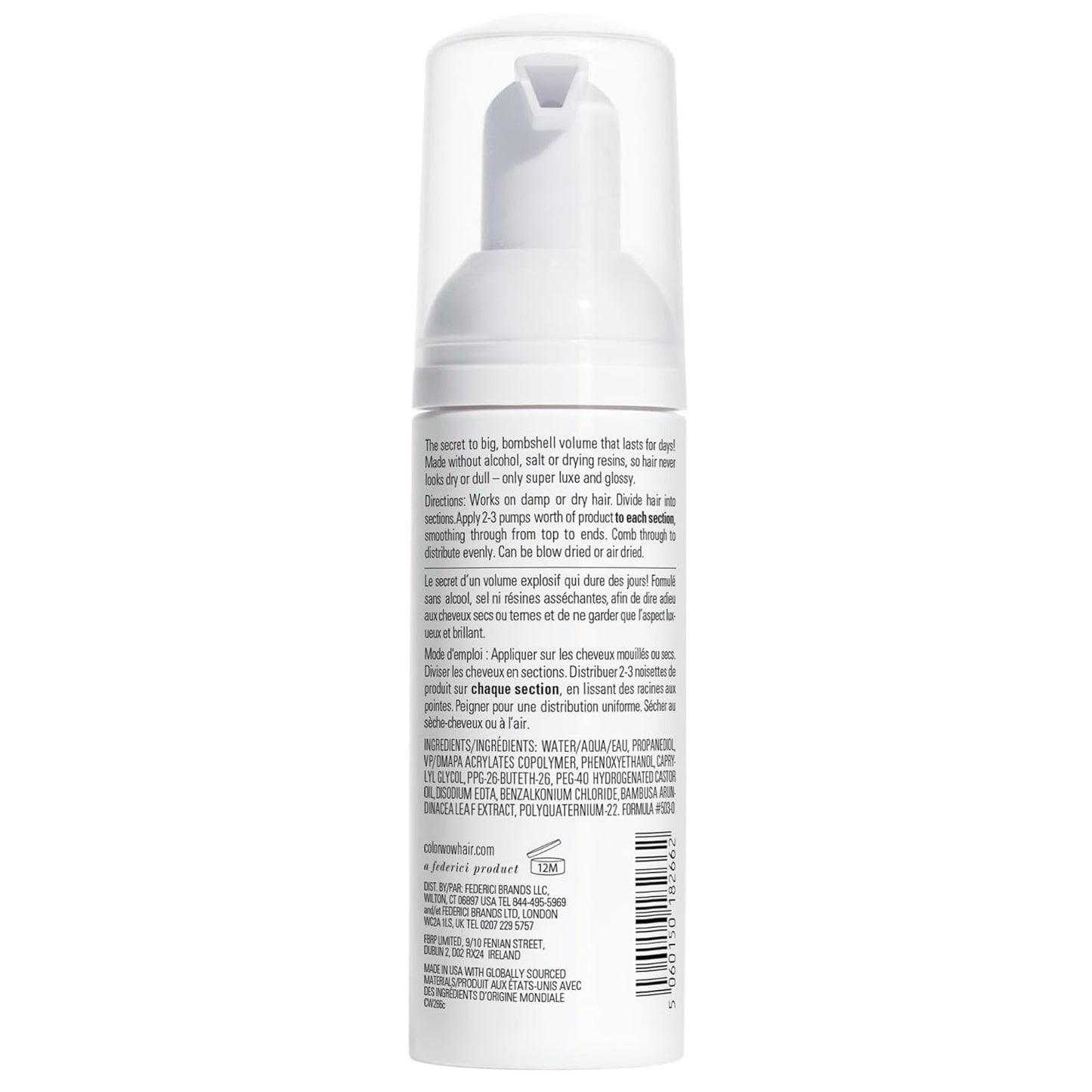 COLOR WOW Xtra Large Bombshell Volumizer – New Alcohol-Free Technology for Lasting Volume and Thickness