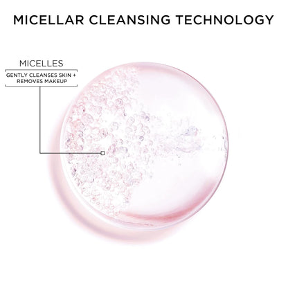 Winter Hydrating Micellar Water | All-In-1 Cleanser to Remove Makeup & Smooth Skin | No Rinse, for All Skin Types