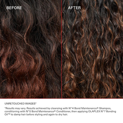 N°.7 Bonding Oil: High Shine | Heat Protectant, Visibly Smooths & Softens Hair, Added Color Vibrancy, up to 72 Hour Frizz Control | for Coily, Curly, Straight, and Wavy