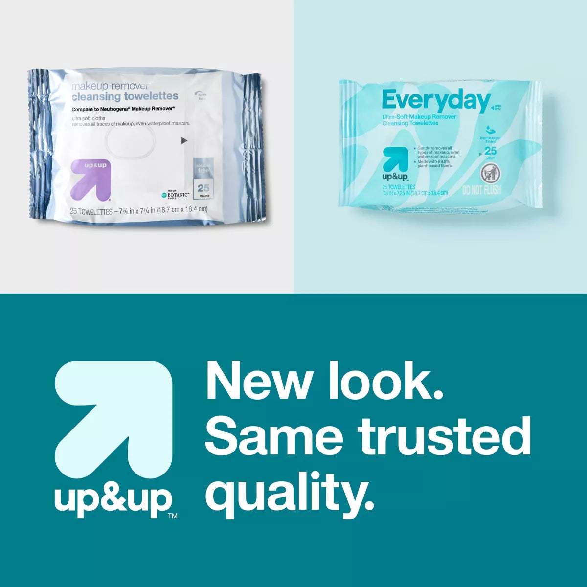 Everyday Ultra-Soft Makeup Remover Cleansing Towelettes - Scented - Up&Up