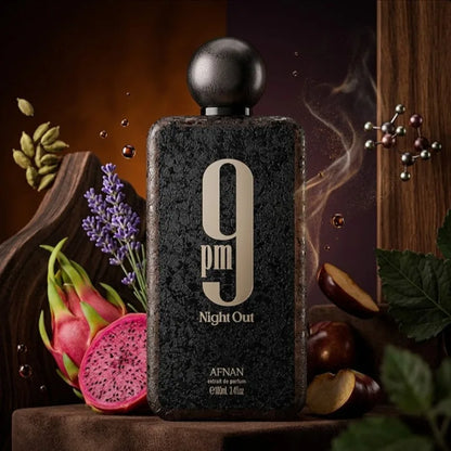 9PM Perfume 100Ml Eau De Parfum Long Lasting Fruity Woody Sweet Fresh Masculine Smooth Rich Luxury Fragrance